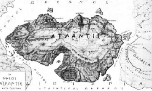 Map of Atlantis