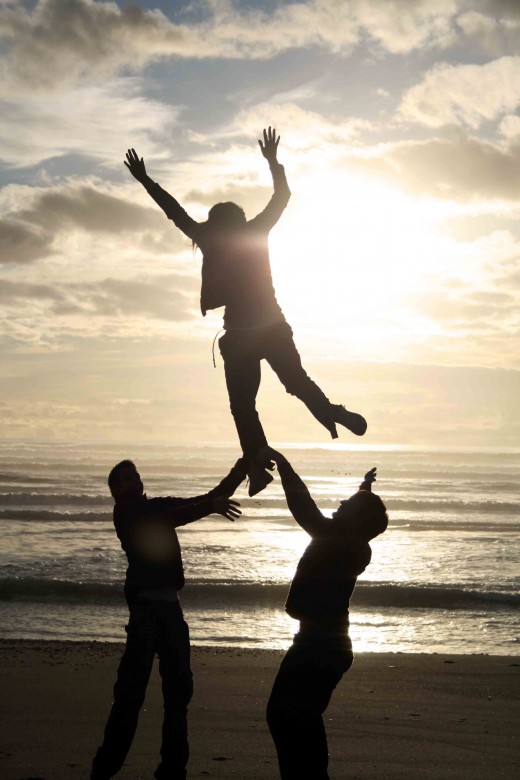 Jumping Free - Peru