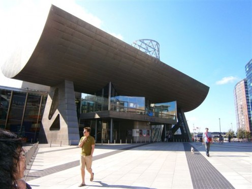 Overlooking the Salford Quays, the Lowry plays host to all kinds of performing visual arts. 