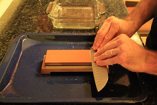 Coarse Grit Sharpening