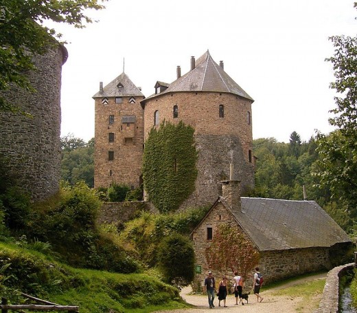 Reinhardstein Castle in eastern Belgium