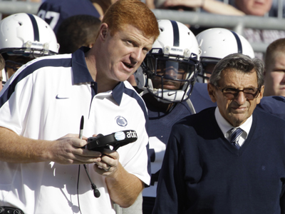 Pedophilia enablers Mike McQueary and Joe Paterno