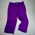 Purple baby denims are ready to go with their tiny ruffled legs. Purple baby denims are ready to go with their tiny ruffled legs.