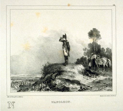 Napoleon, by Nicholas-Toussaint Charlet (1792â1845)