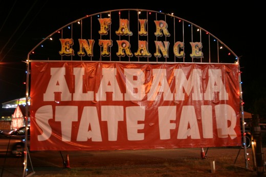 The Alabama State Fair where the Lane Cake was first served and won the blue ribbon. It was a very popular cake at the fair.