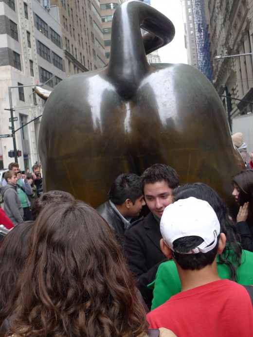 Charging bull, Wall Street, NY