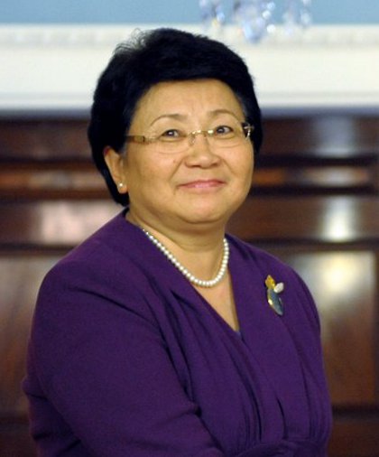 Roza Otunbayeva, President of Kyrgyzstan