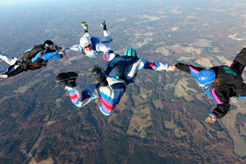 Skydiving is a unique experience that no one would forget!