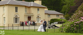 Wedding Party At Llanerchaeron