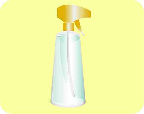 Spray bottle with Lemon Juice