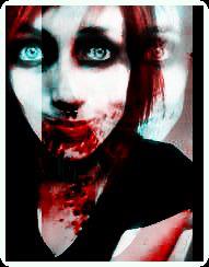Very creepy.. yes, I know.  This was Brittany this Halloween 2011- Creepy Photo Edit