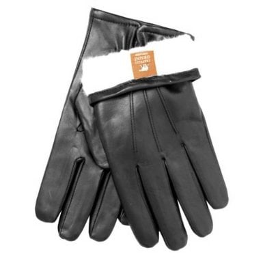 Orsini eal fur lined winter mens gloves