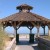 Gazebo beach entrance in Outer Banks, NC. 