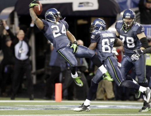 Marshawn Lynch looks to lead the Seahawks to back to back victories