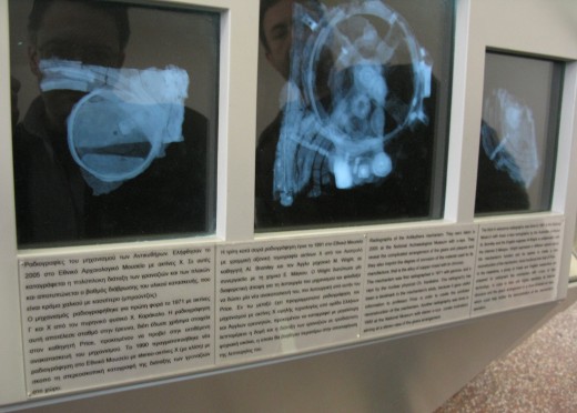 X-ray pictures of Original Antikythera Mechanism