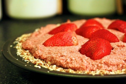 Virgin Coconut Oil in Strawberry Coconut Pie 