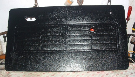 Restored door panel