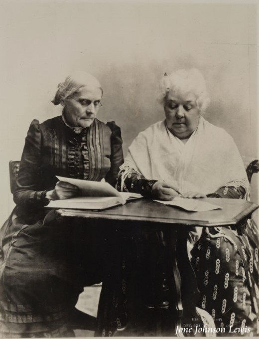 Susan B. Anthony and Elizabeth Stanton, Women's Suffragists