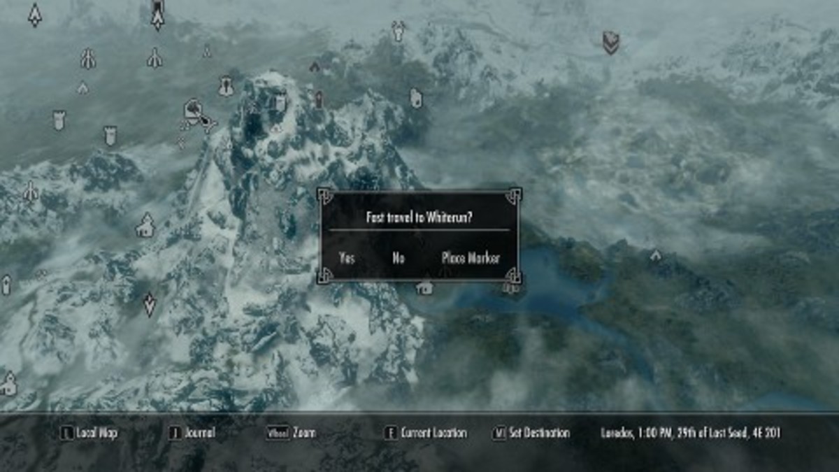 How To Fast Travel In Skyrim