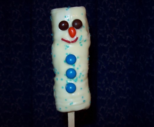 Chocolate Marshmallow Frosty Snowman