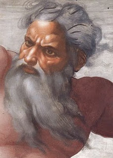 An artists Depiction of The Biblical God
