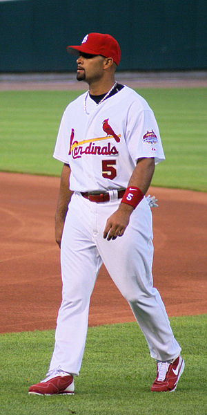 Albert Pujols, St. Louis Cardinals, Number 5