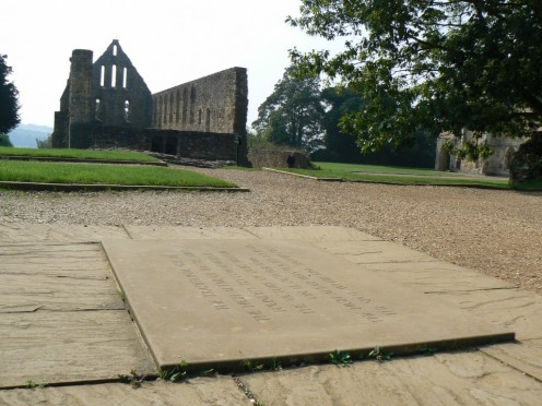 The site where King Harold II died. 