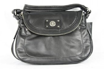 Marc Jacobs Turnlock Natasha Purse Black