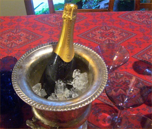 Chilling Champagne