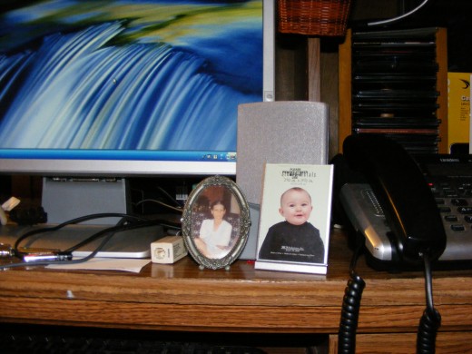 My desk