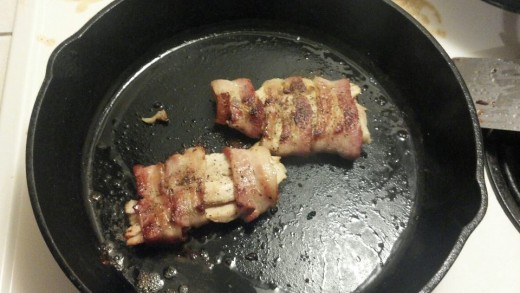 Smelling good and looking good.