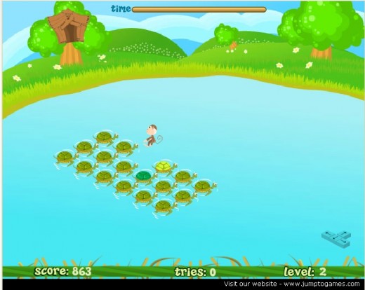 Level 2: Turtles as Trampoline