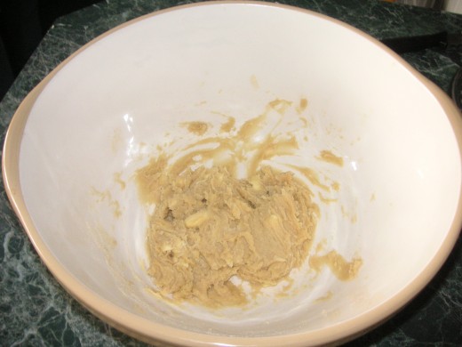 Gradually Beat Together The Butter and Sugar.