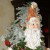 Top of Santa themed tree. Top of Santa themed tree.