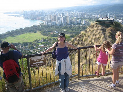 View From Diamond Head State Momument