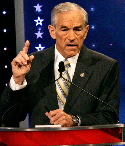Congressman and Presidential candidate Ron Paul