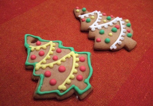 Christmas Gingerbread cookies.