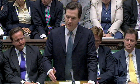 UK Chancellor of the Exchequer George Osborne