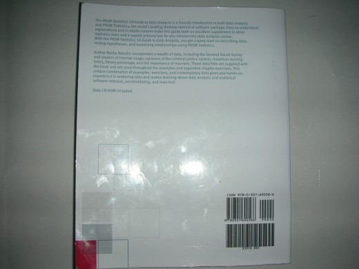 PASW Statistics 18: Back cover