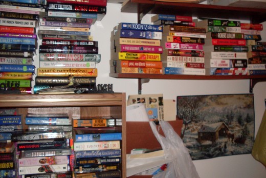 Books yet to be read which keep me from writing books yet to be written. 