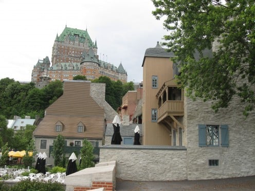 The Chateau Frontenac in Québec City, Canada