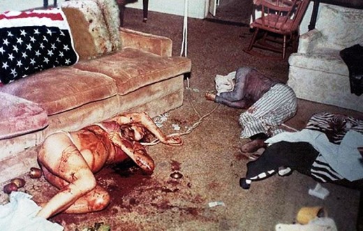 Sharon Tate Murder Scene...