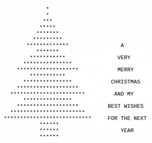 christmas trees in ascii text art holidappy christmas trees in ascii text art holidappy