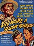 Poster for John Ford's She Wore A Yellow Ribbon