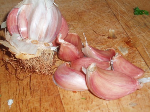 smoked garlic, the smell is so delicious