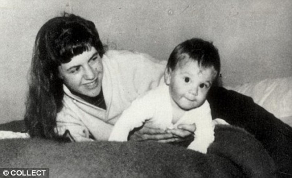 Plath and her son Nicholas