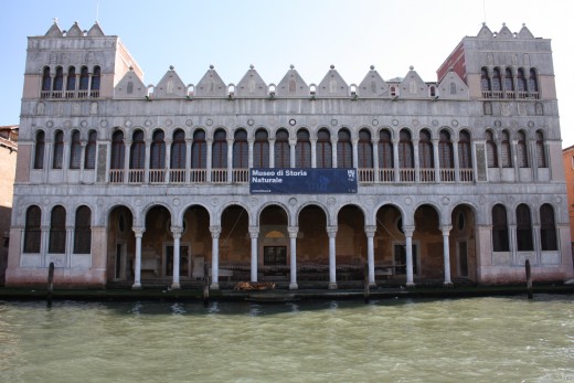 One of the many museums on the Grand Canal.