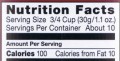 Understanding Nutritional Labels Rules