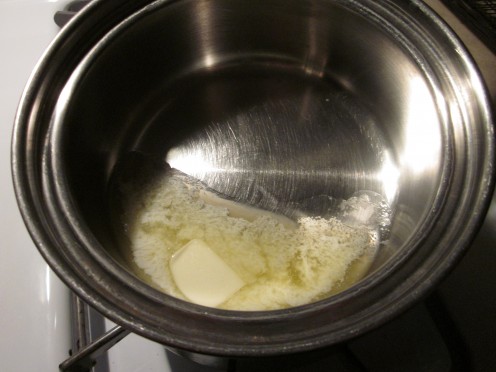 Melt Butter in Double Boiler
