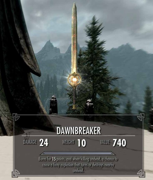 Skyrim Dawnbreaker